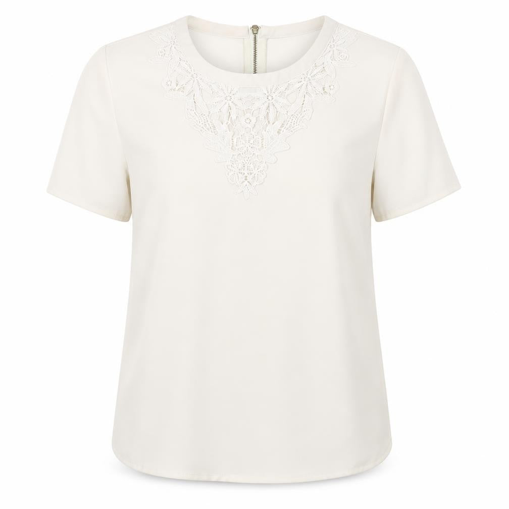 Womens UK Size 8 Oasis Ivory  Blouse