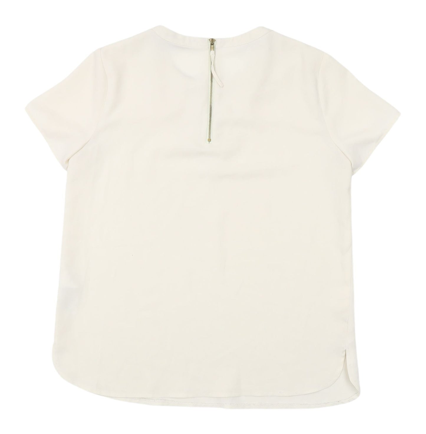 Womens UK Size 8 Oasis Ivory  Blouse