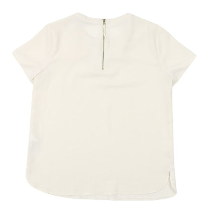 Womens UK Size 8 Oasis Ivory  Blouse