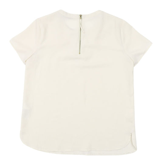Womens UK Size 8 Oasis Ivory  Blouse
