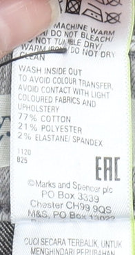 Womens UK Size 10 Marks and Spencer Regular Fit Straight Grey Jeans