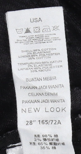 New Look Women's Black Skinny Jeans, Size 10