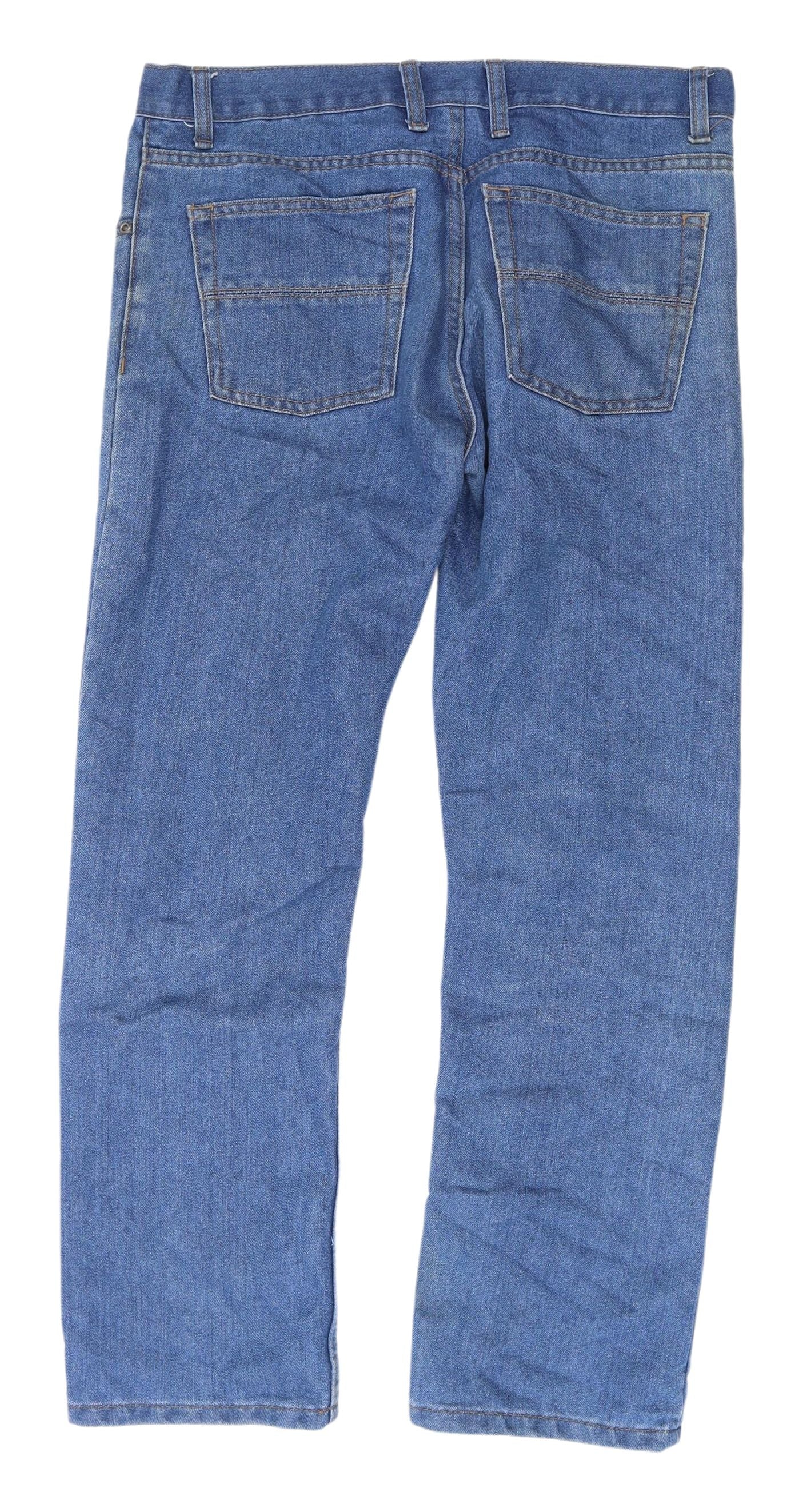 Denim Co. Blue Straight Jeans - Size M