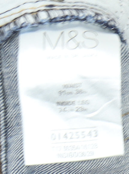 Marks and Spencer Men's Blue Jeans M Regular Fit