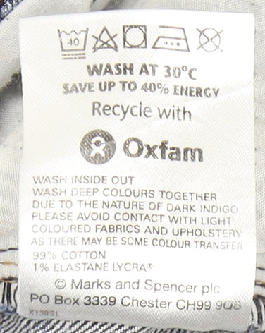 Marks and Spencer Men's Blue Jeans M Regular Fit