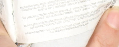 Primark Women's Blue Cut-Off Denim Shorts, Size 4