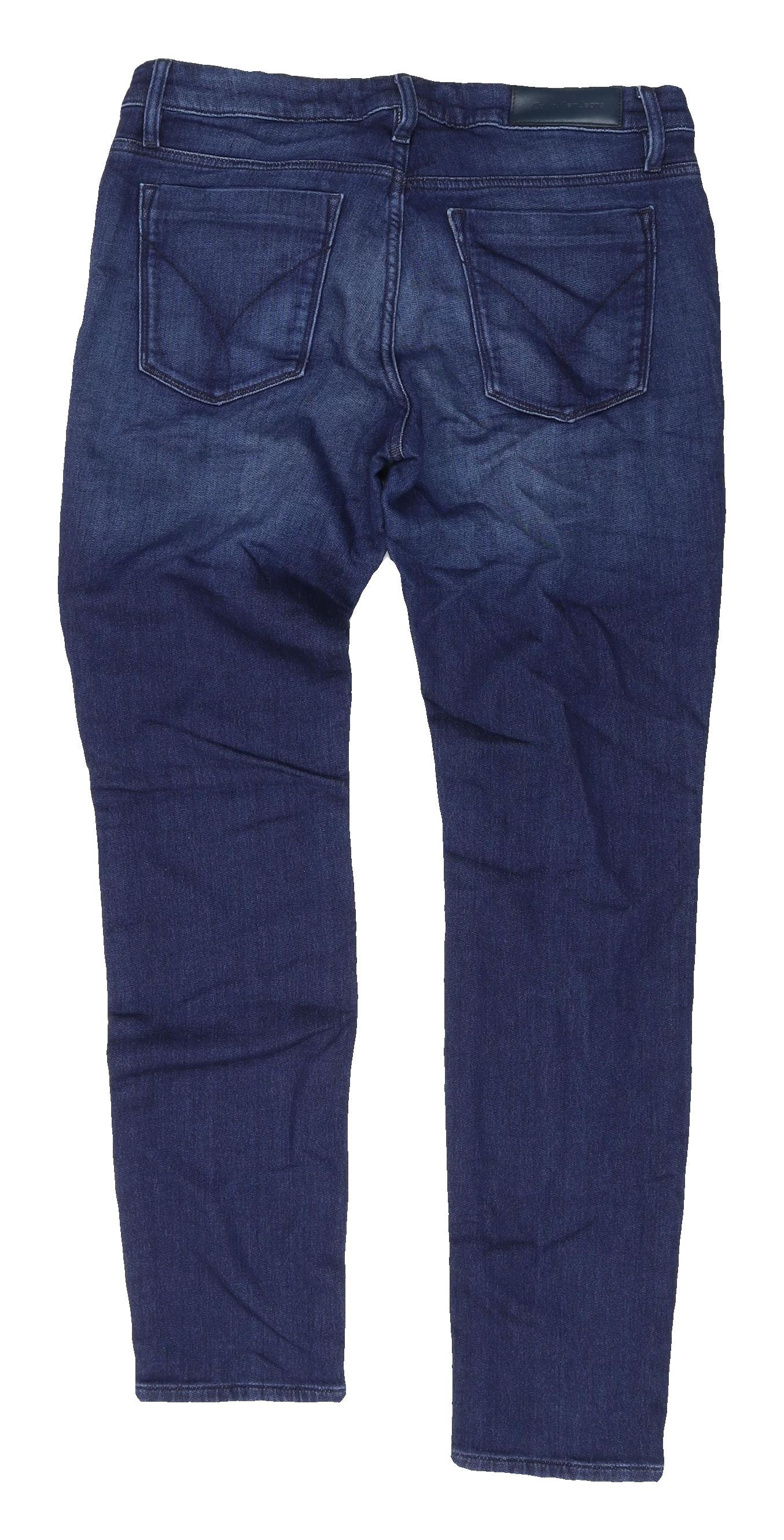 Calvin Klein Women's Blue Straight Jeans, Size 31