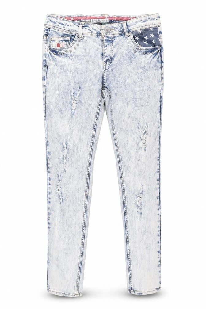 Womens UK Size 12 Denim Co. Slim Fit Skinny Blue Jeans