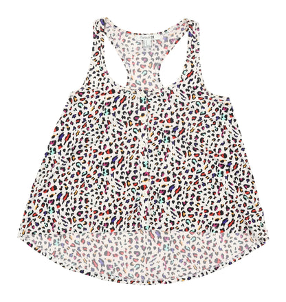 Womens UK Size M FOREVER 21 Multicoloured Basic Tank