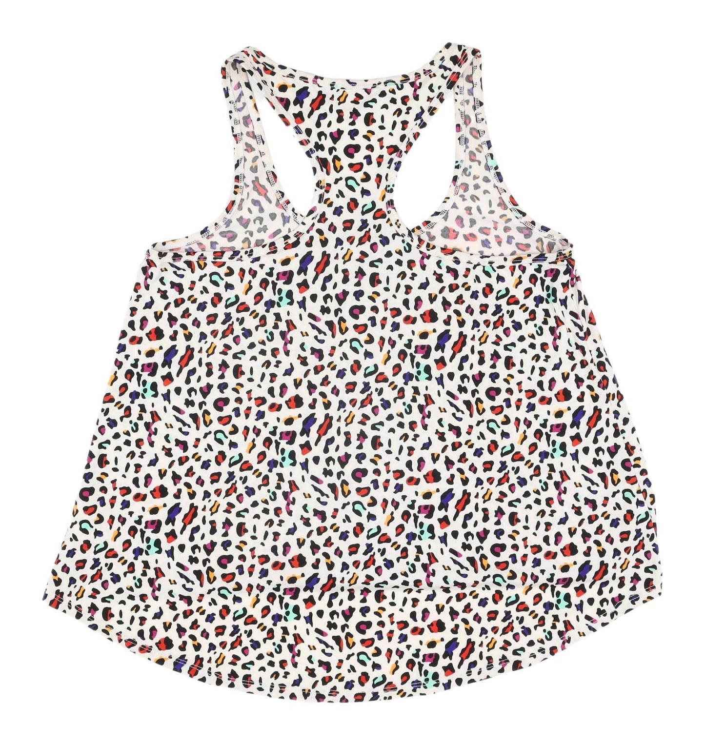 Womens UK Size M FOREVER 21 Multicoloured Basic Tank