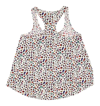 Womens UK Size M FOREVER 21 Multicoloured Basic Tank