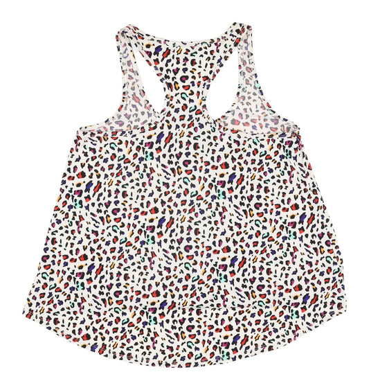 Womens UK Size M FOREVER 21 Multicoloured Basic Tank