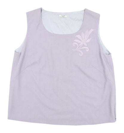 Personal Choice Women's Purple Tank Top Size 20