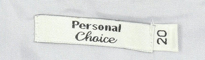 Personal Choice Women's Purple Tank Top Size 20