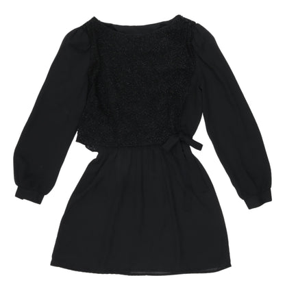Strait Lane Women's Black Sheath Dress Size 10