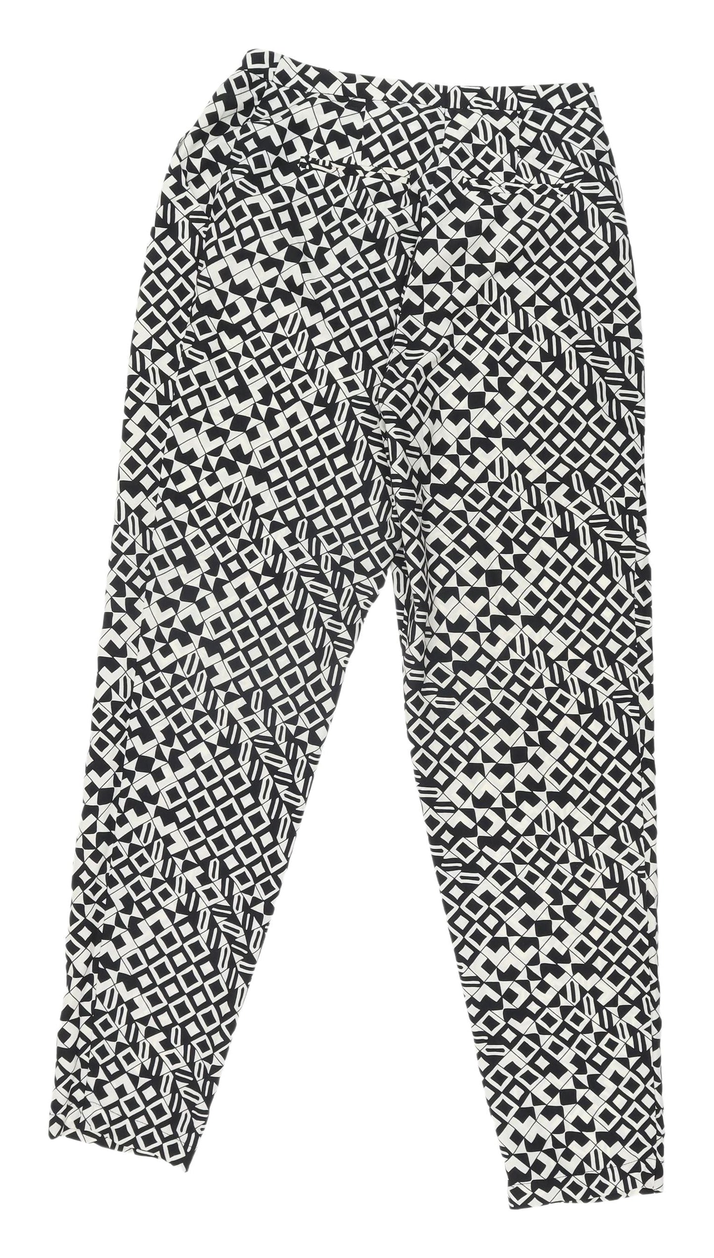 Womens UK Size 6 ASOS Regular Fit Jogger Multicoloured Trousers