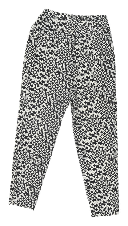 Womens UK Size 6 ASOS Regular Fit Jogger Multicoloured Trousers