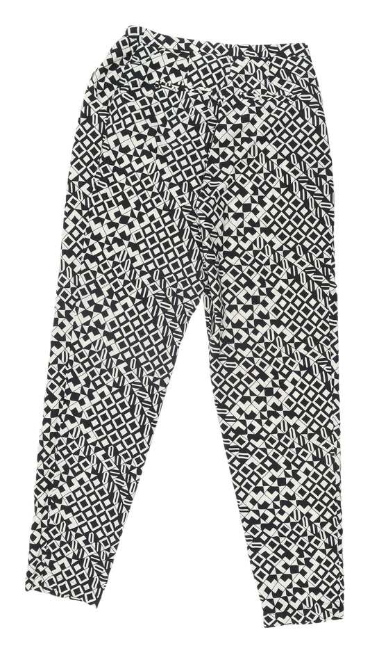Womens UK Size 6 ASOS Regular Fit Jogger Multicoloured Trousers