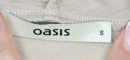 Womens UK Size S Oasis Beige