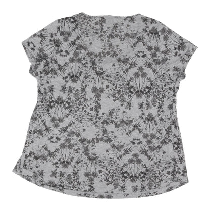 Womens UK Size 16 Marks and Spencer Grey Basic T-Shirt