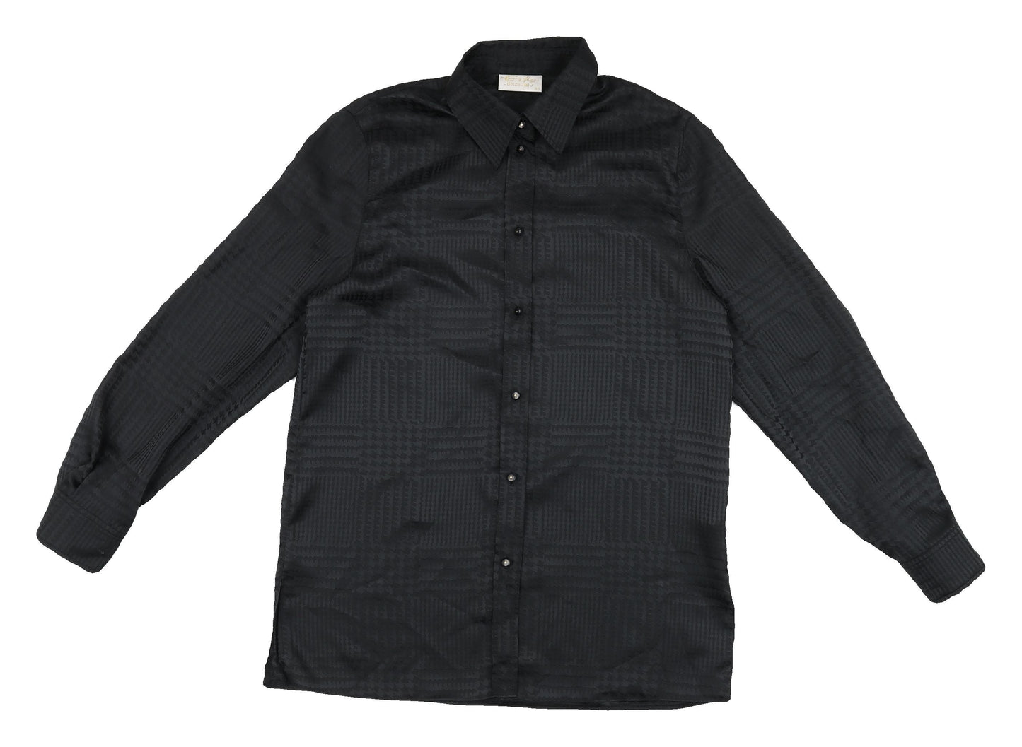 Exclusiv Black Women's Button-Up Shirt Size 8