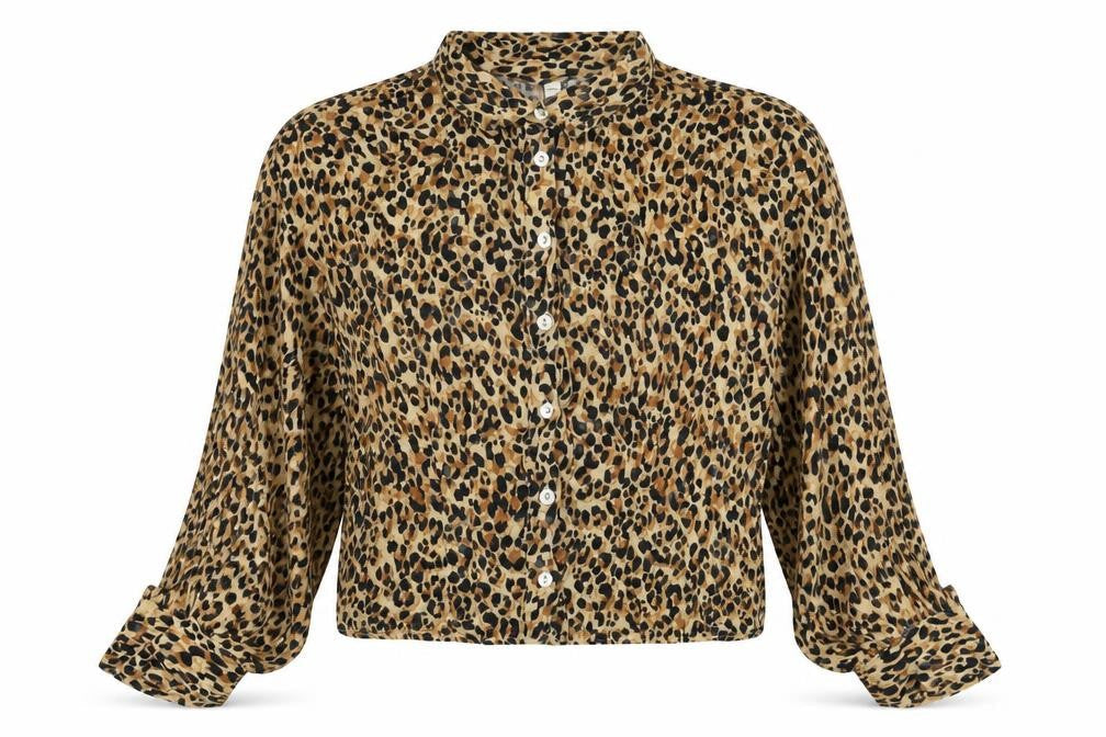 Womens UK Size XS Zara Multicoloured Cropped Blouse