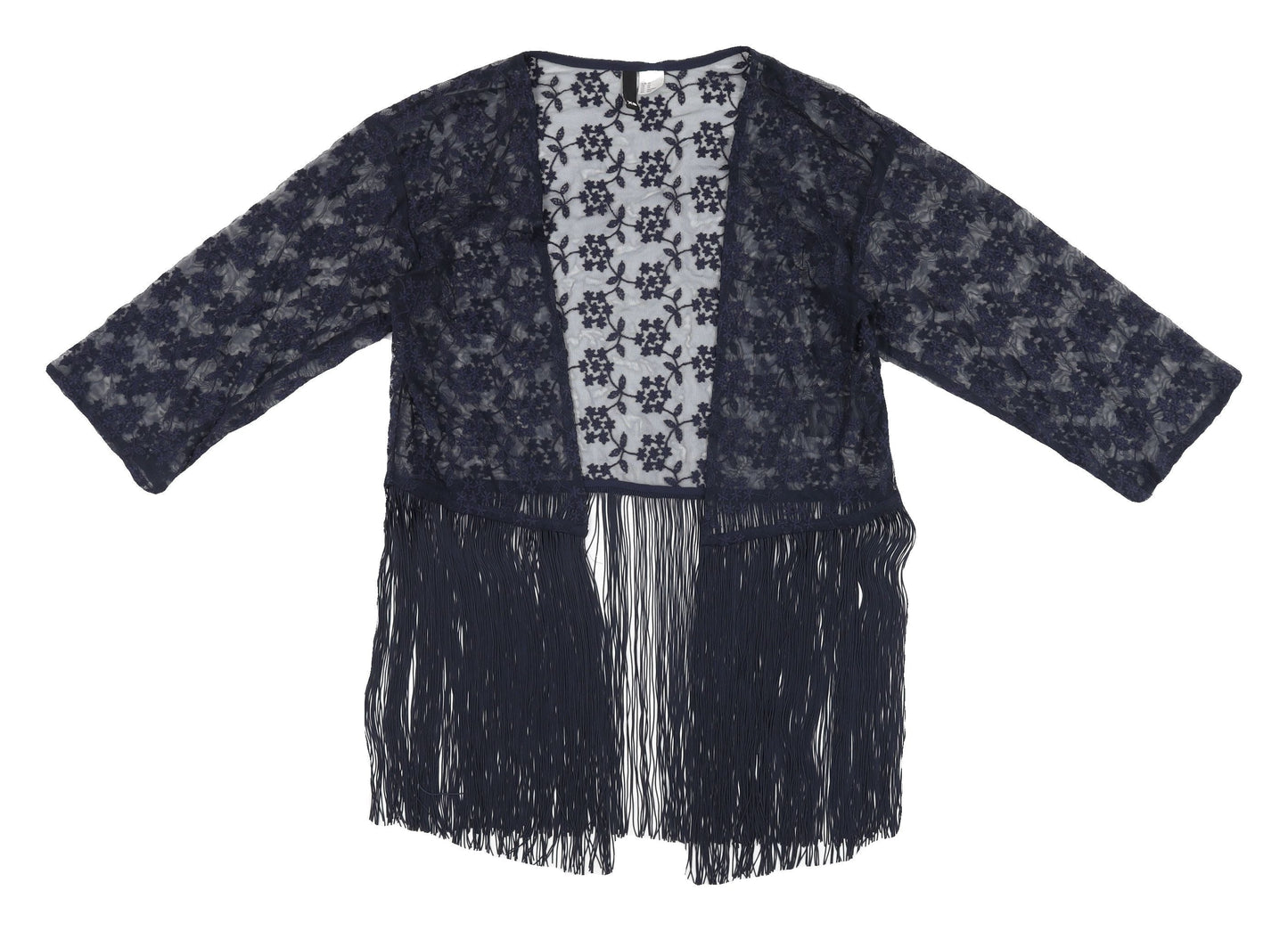 Womens UK Size XS H&M Blue Cardigan Jumper
