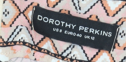 Dorothy Perkins Multicoloured Fit & Flare Dress, 12