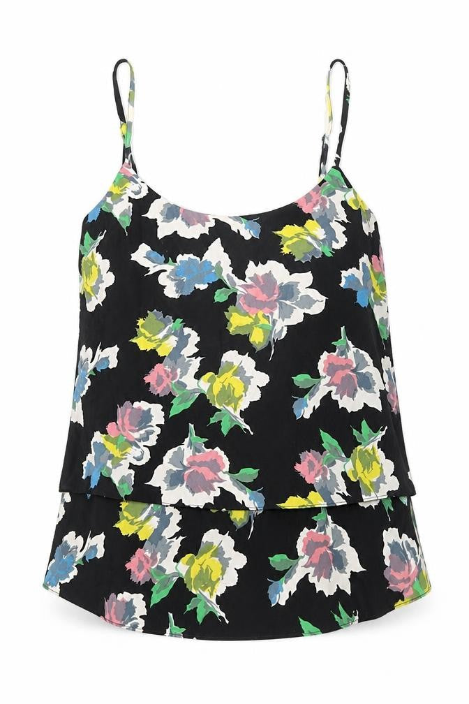 Womens UK Size 12 Oasis Multicoloured Camisole Tank