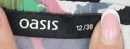 Womens UK Size 12 Oasis Multicoloured Camisole Tank