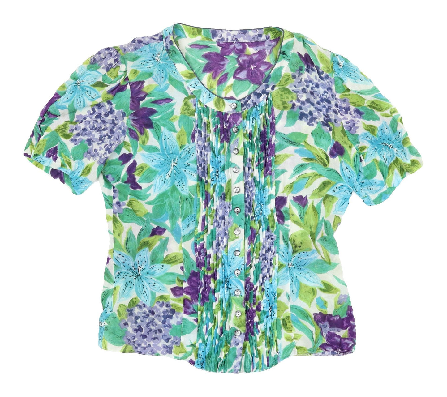 Womens UK Size 10 Marks and Spencer Multicoloured  Blouse