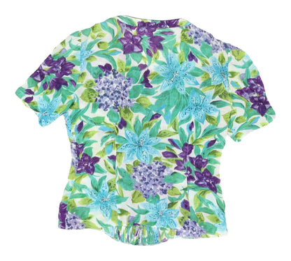 Womens UK Size 10 Marks and Spencer Multicoloured  Blouse