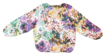 Debbie Shachat Women's Multicoloured Floral Tunic Blouse M