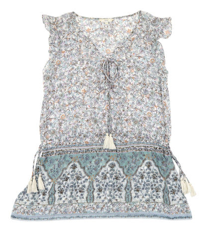 Next Women's Multicoloured Kaftan Dress Size 14