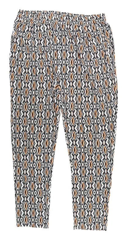 Natura Women's XL Geometric Jogger Trousers