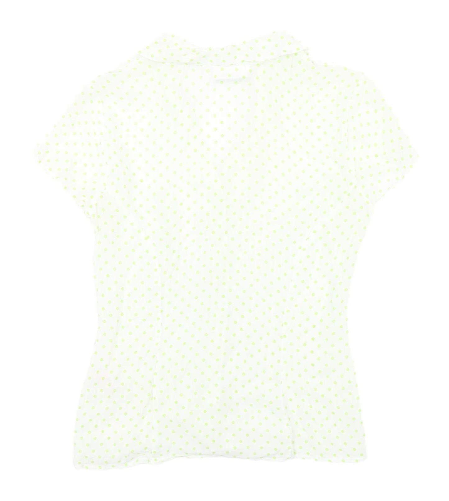 Womens UK Size 10 Wallis White  Blouse