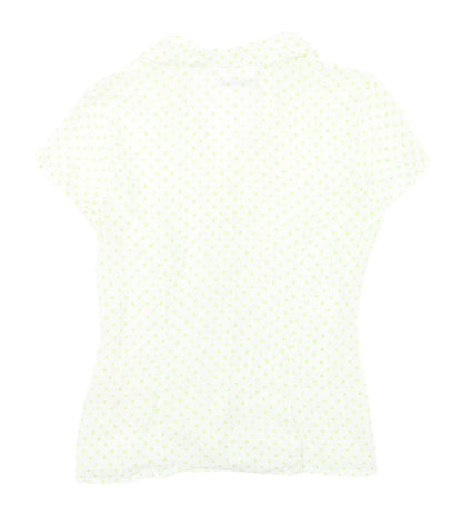 Womens UK Size 10 Wallis White  Blouse