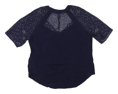 Marks and Spencer Women's Blue Blouse UK Size 18