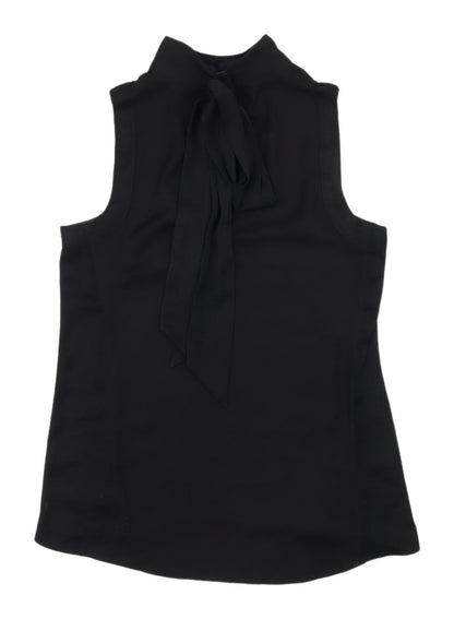 Womens UK Size 6 H&M Black Basic Blouse