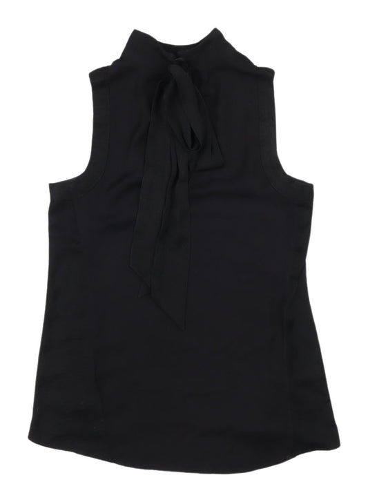 Womens UK Size 6 H&M Black Basic Blouse