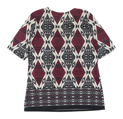 Womens UK Size 10 Wallis Multicoloured Basic Blouse