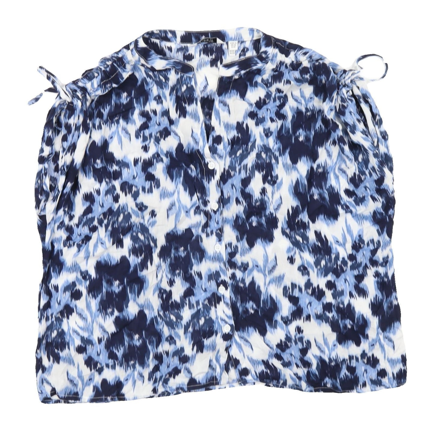 b.young Women's Blue Floral Camisole Blouse Size 10