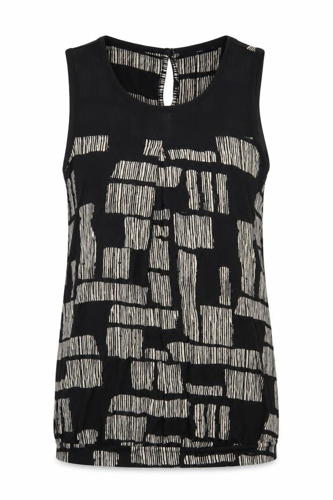 Womens UK Size 8 NEXT Black Basic Tank