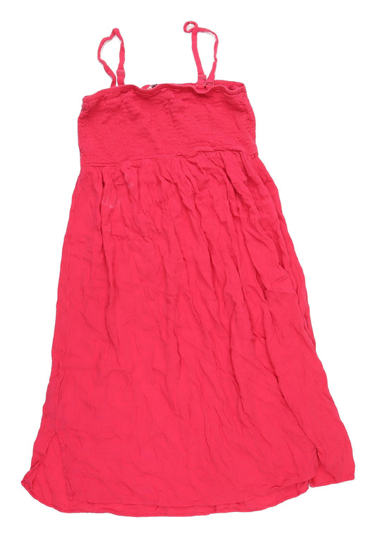 Julipa Women's Pink Sleeveless Summer Dress Size 16