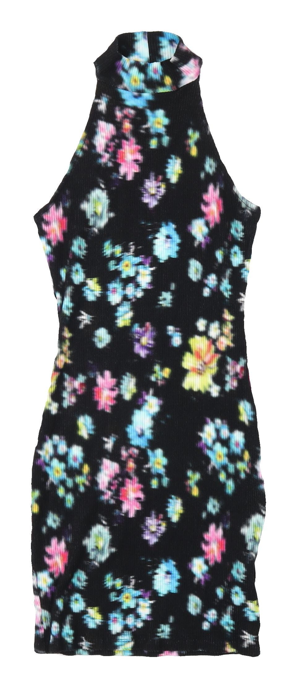 Desigual Women's Multicoloured Floral Bodycon Dress S