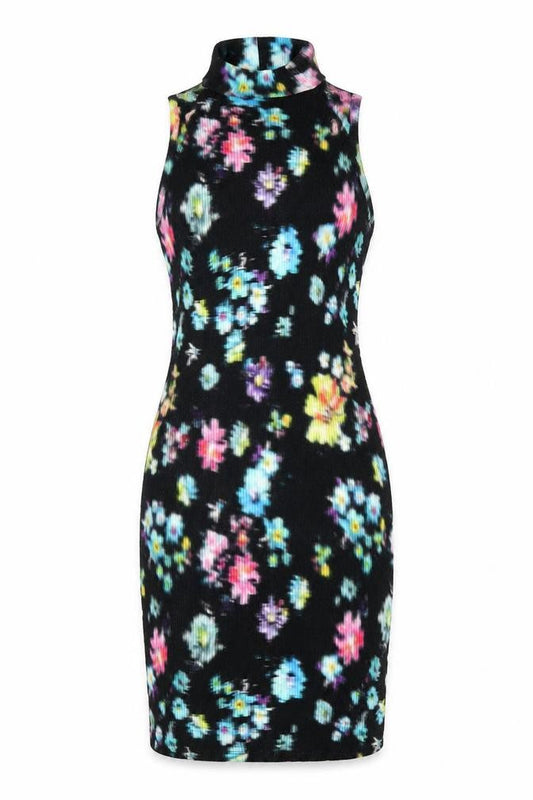 Desigual Women's Multicoloured Floral Bodycon Dress S