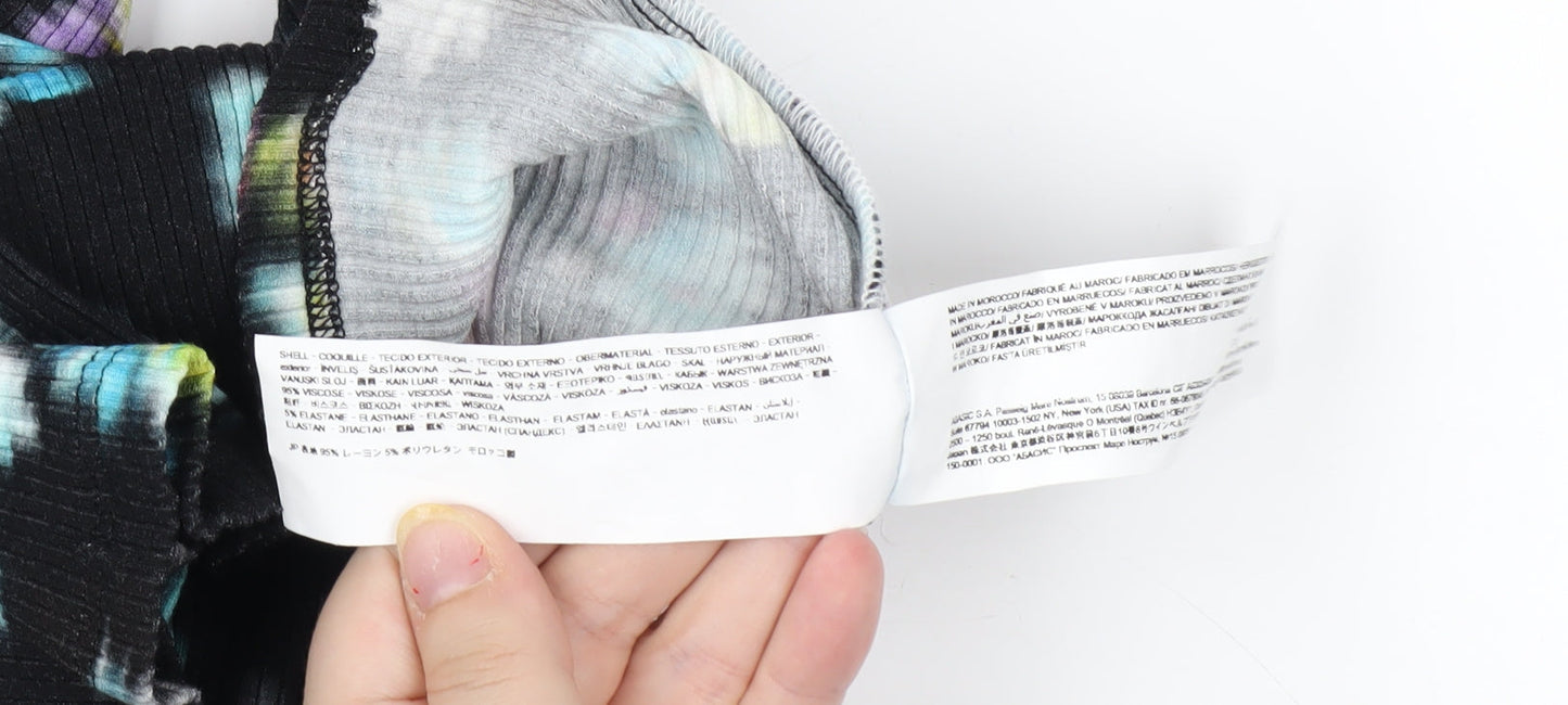 Desigual Women's Multicoloured Floral Bodycon Dress S