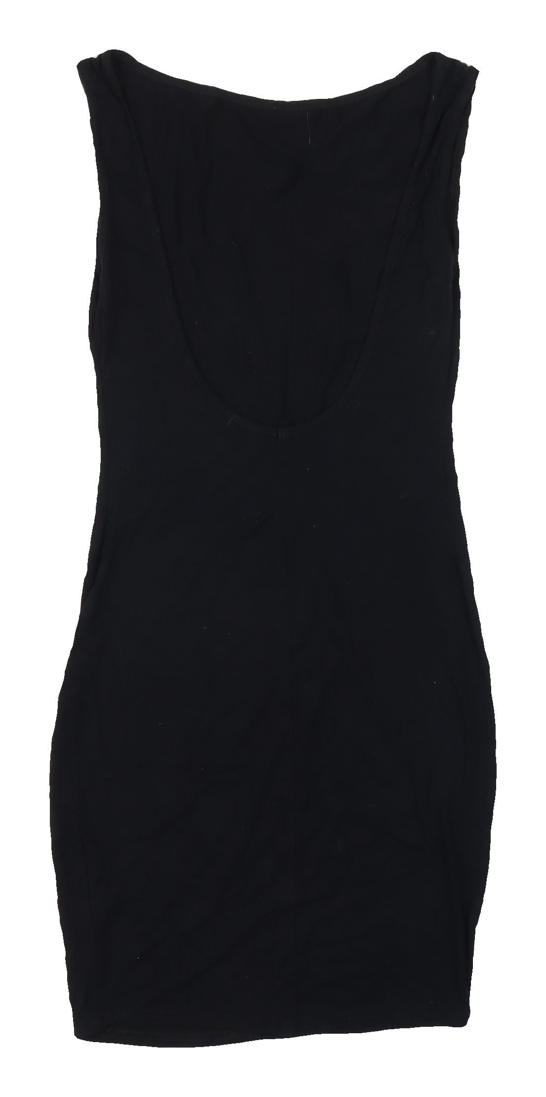 ASOS Women's Black Sleeveless Bodycon Dress Size 6