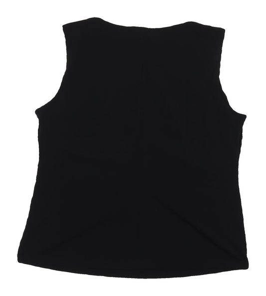 Marc New York Women's Black XL Basic Tank Top