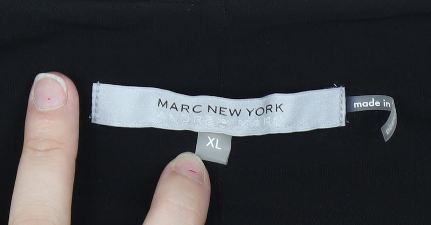 Marc New York Women's Black XL Basic Tank Top